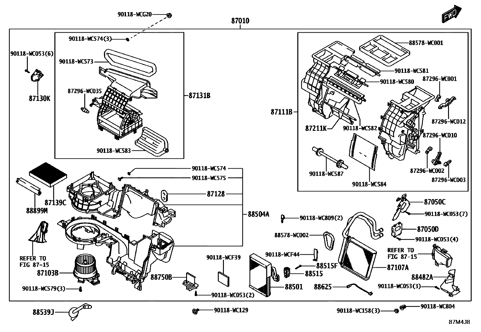 Parts diagram