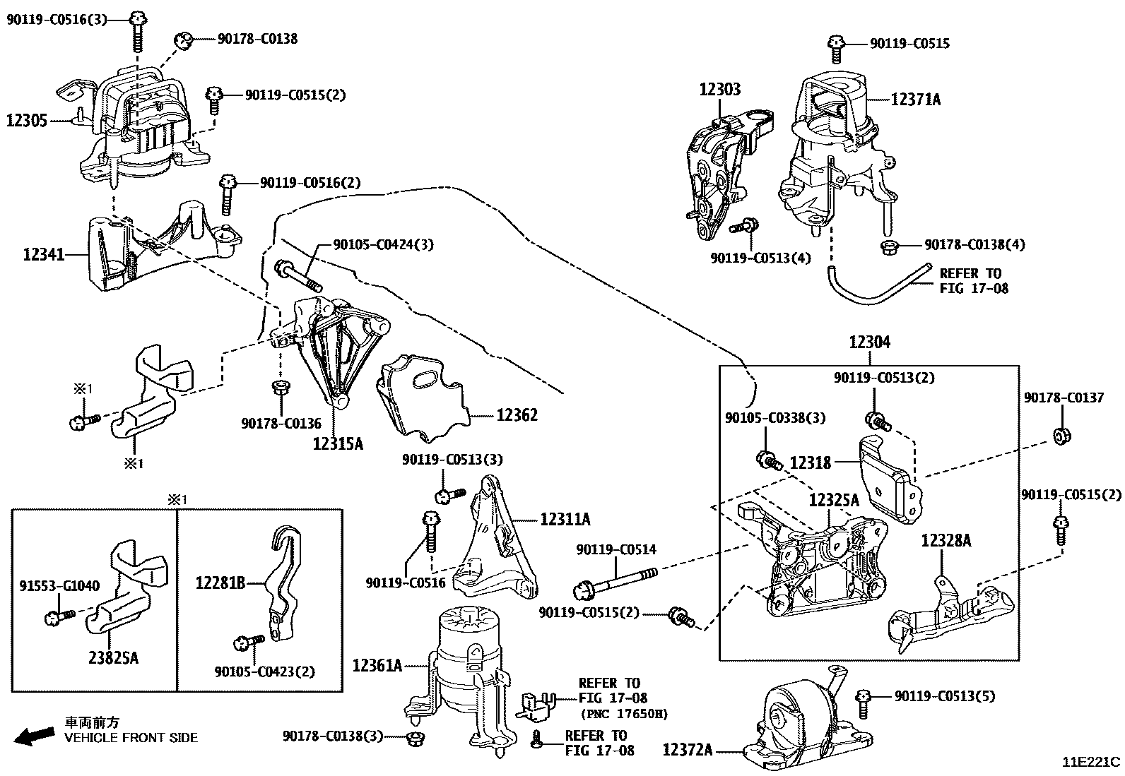 Parts diagram