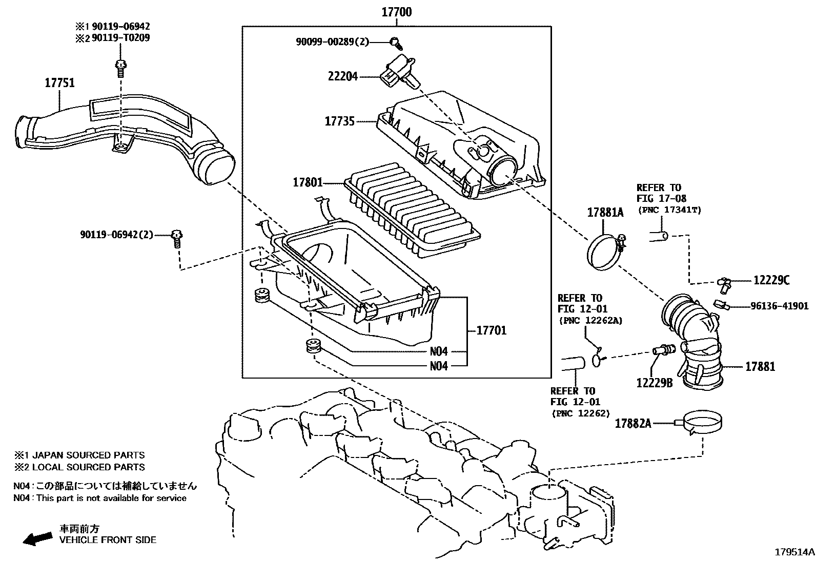 Parts diagram