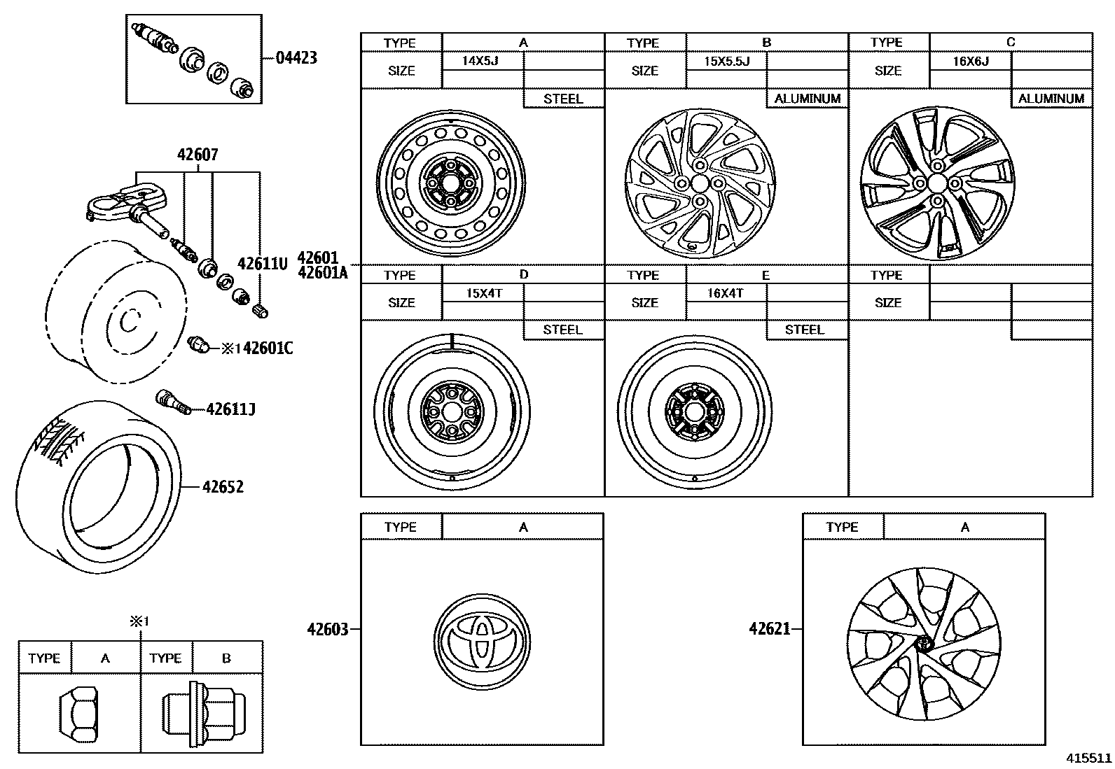 Parts diagram