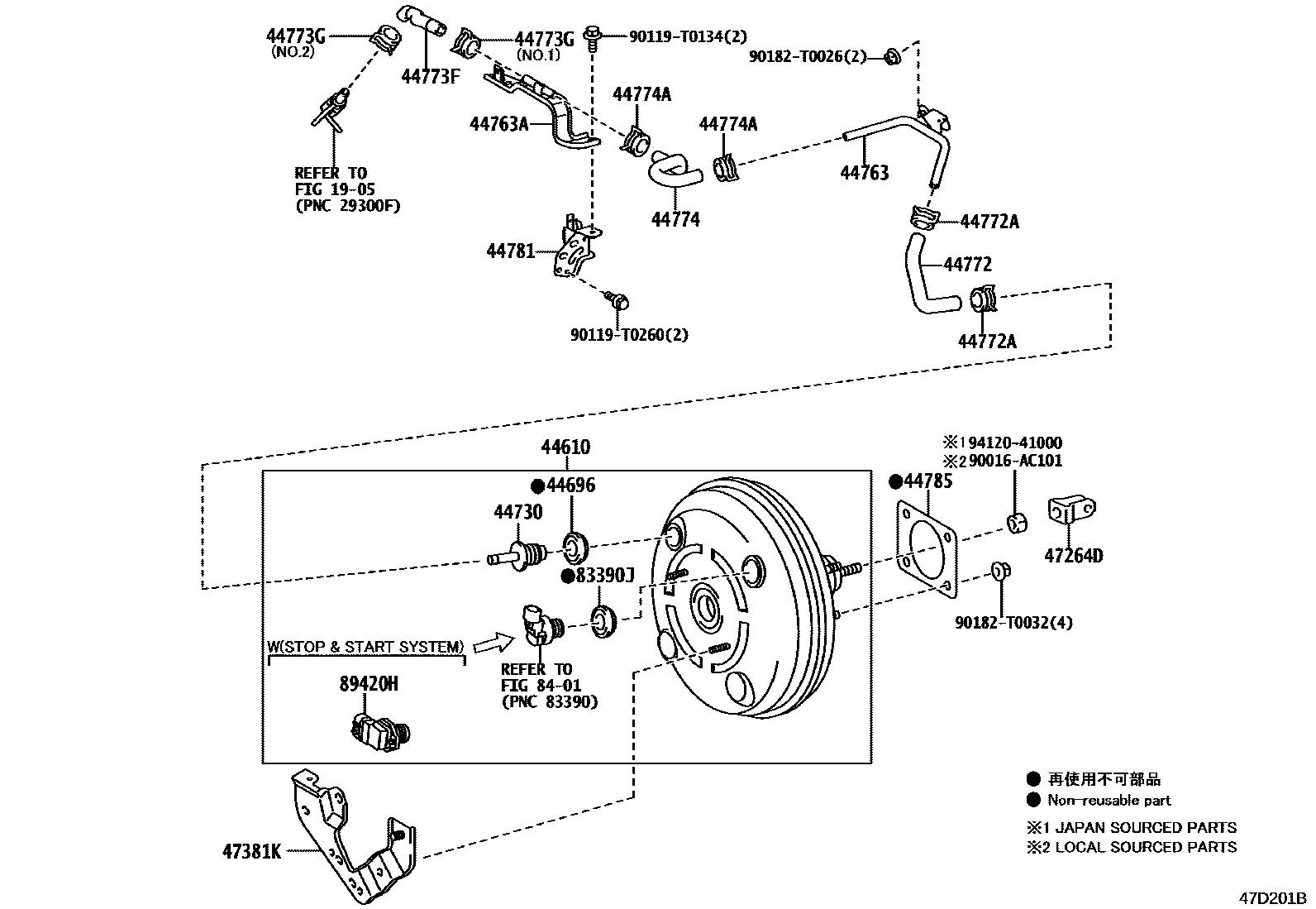 Parts diagram