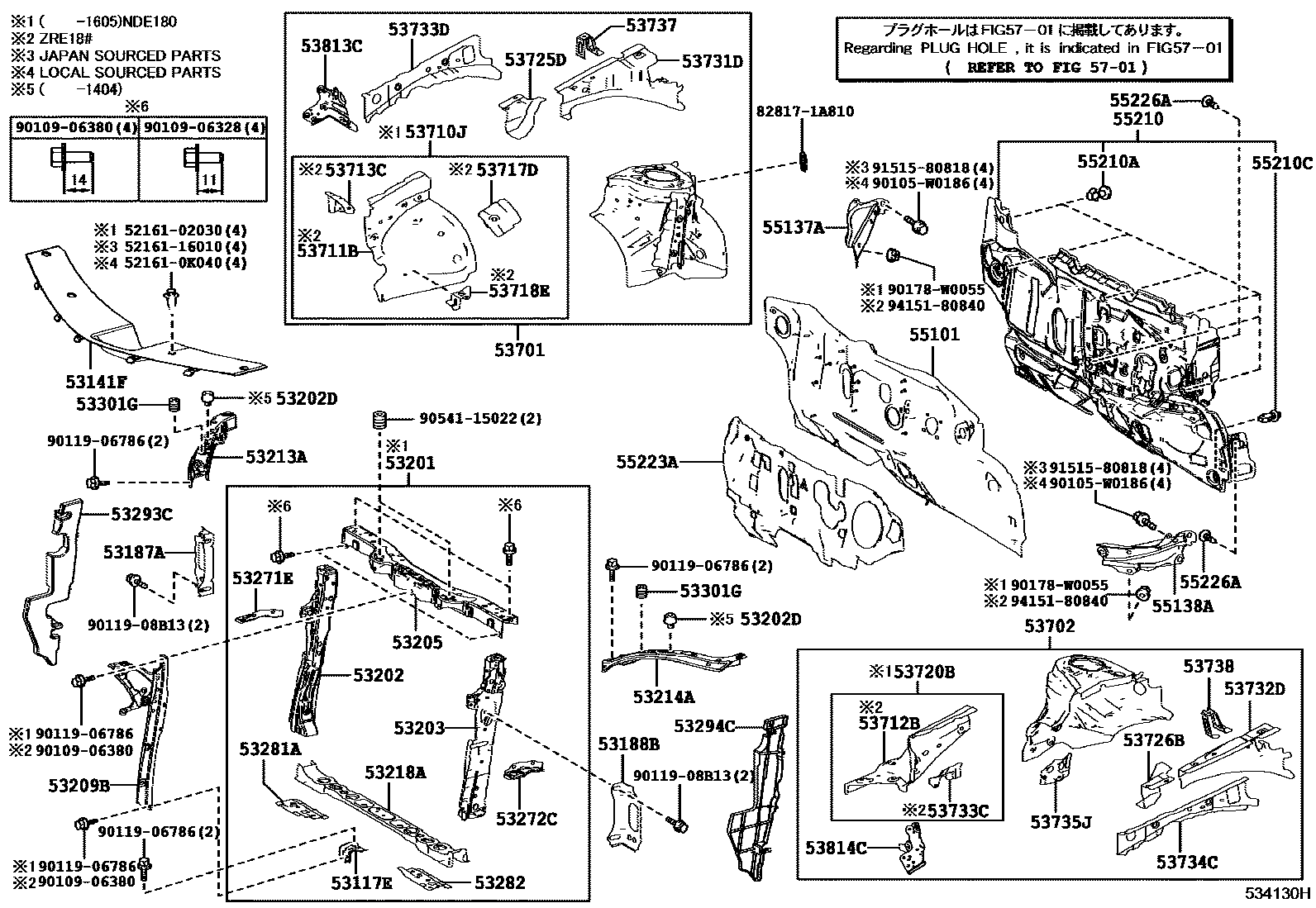 Parts diagram