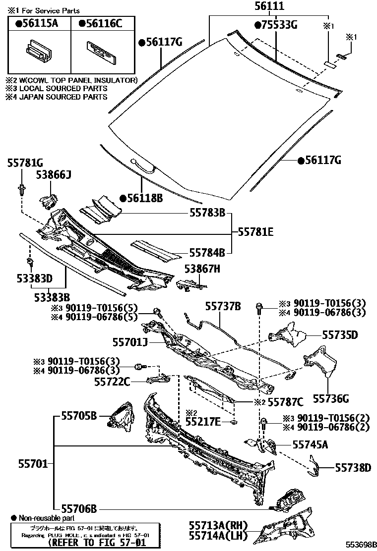 Parts diagram