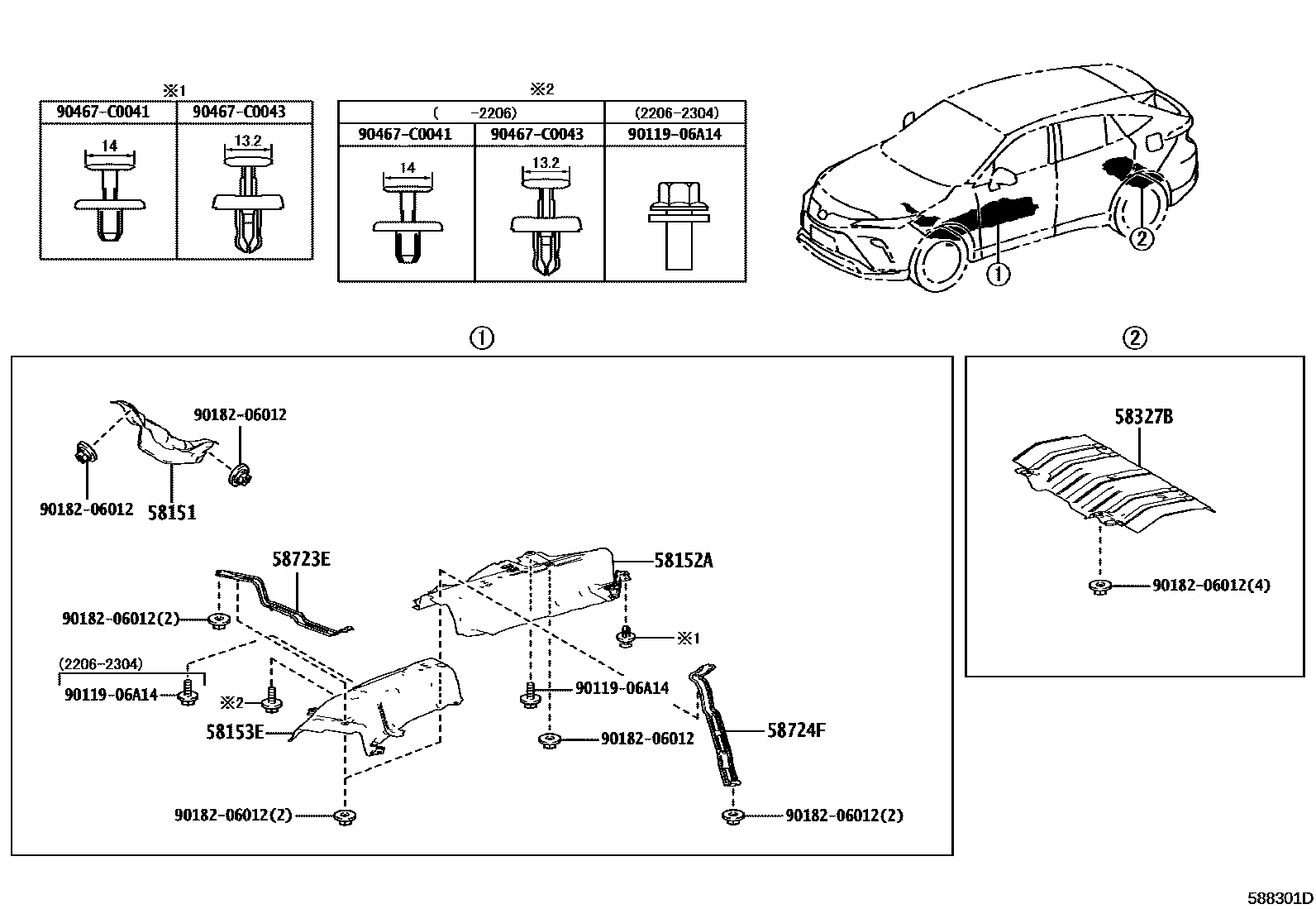 Parts diagram