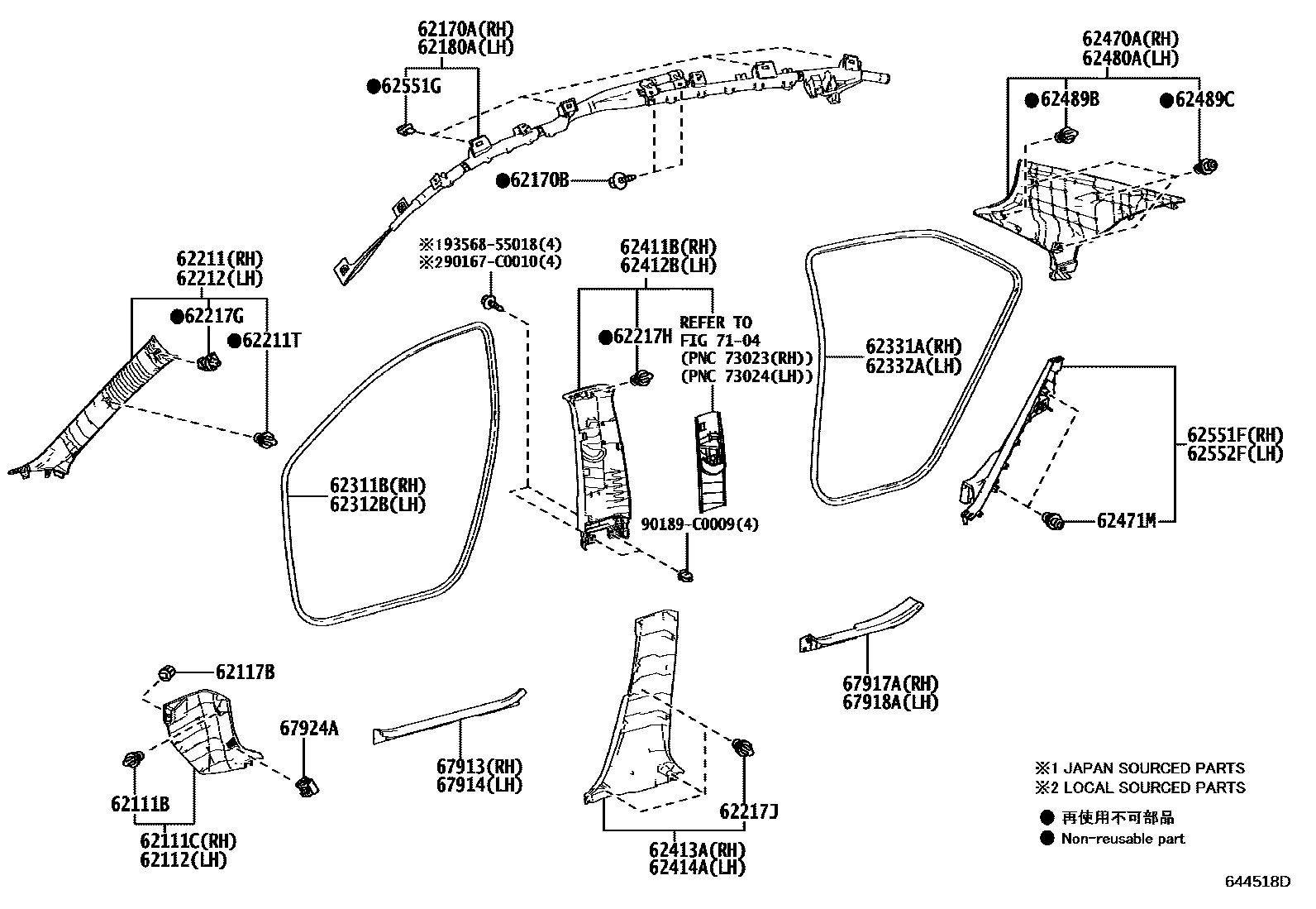 Parts diagram