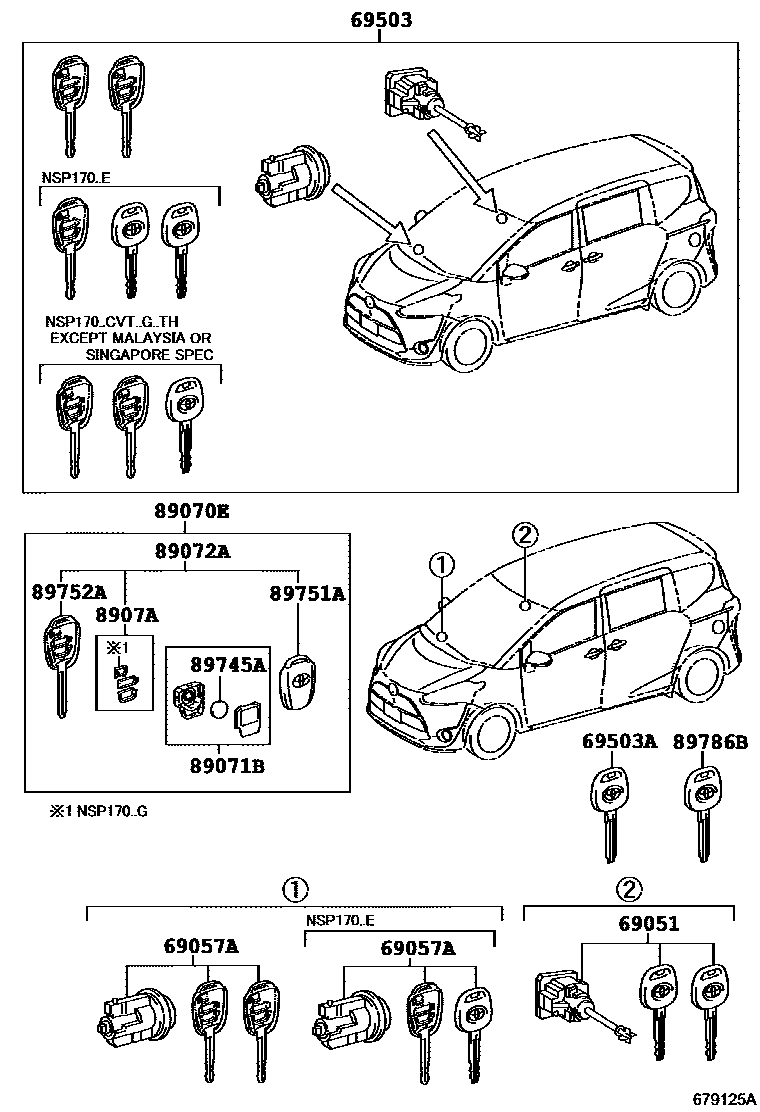 Parts diagram