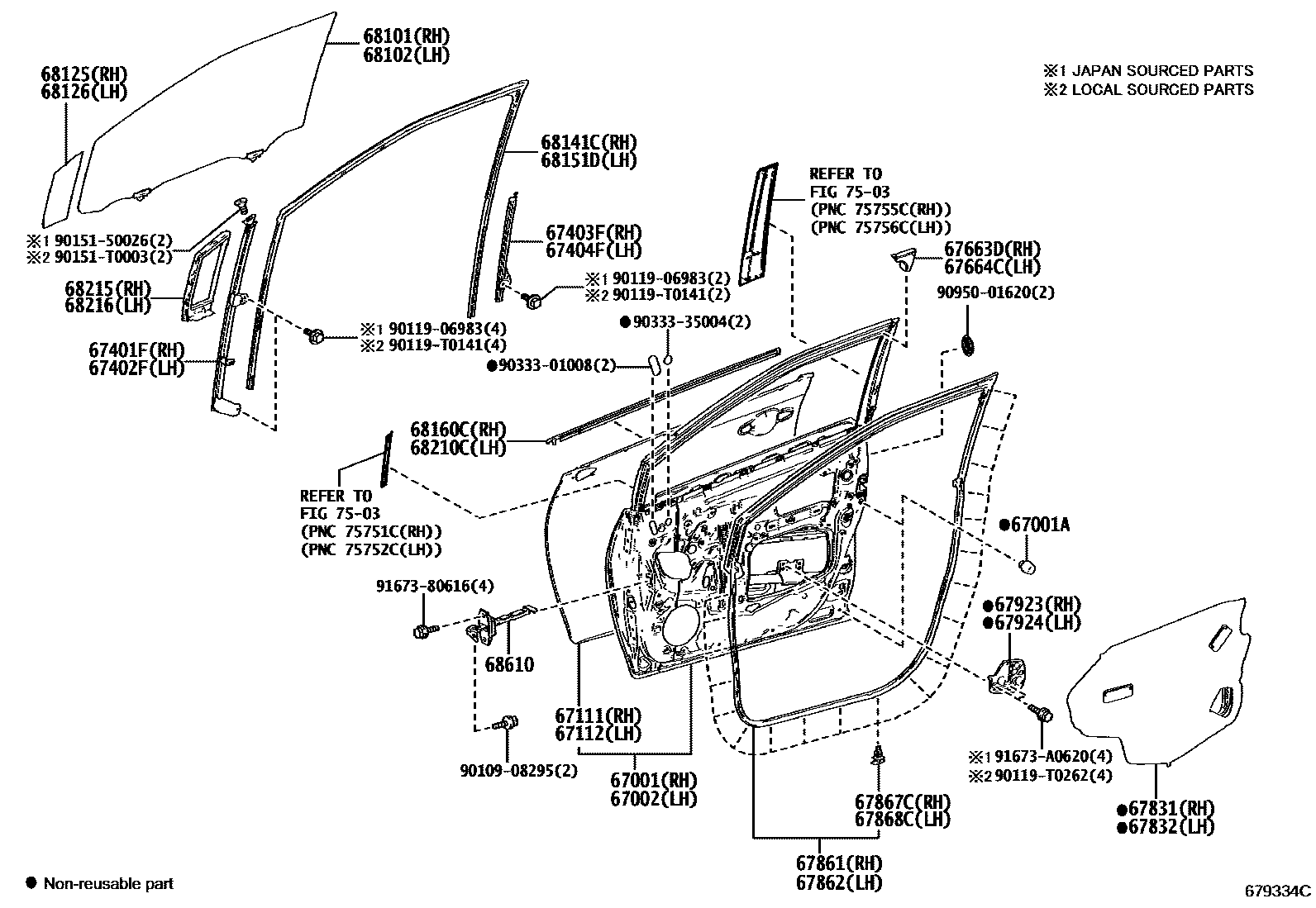 Parts diagram