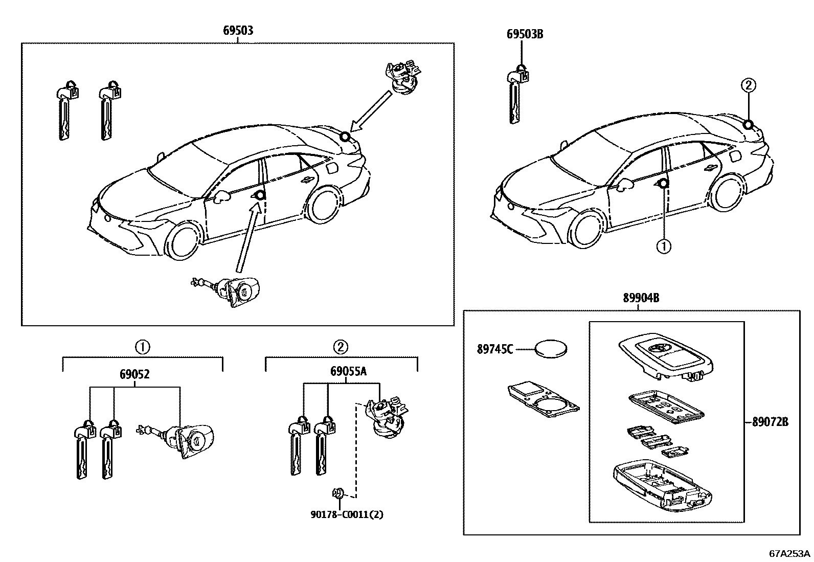 Parts diagram