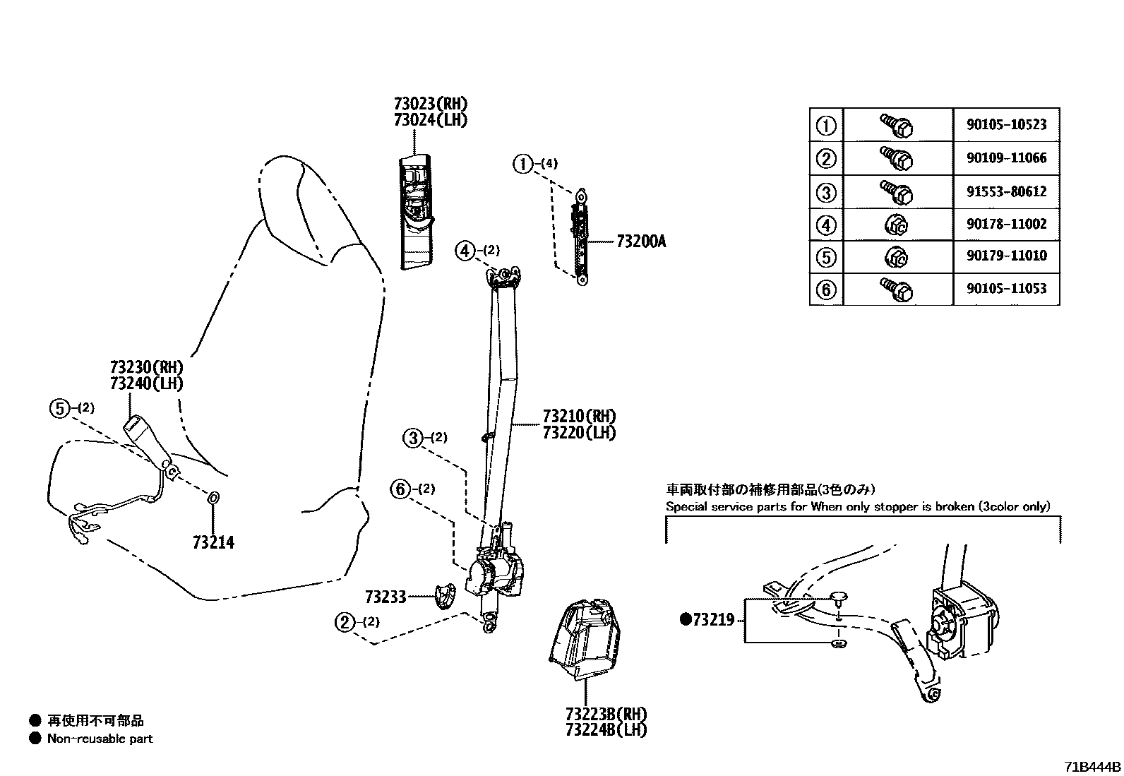 Parts diagram