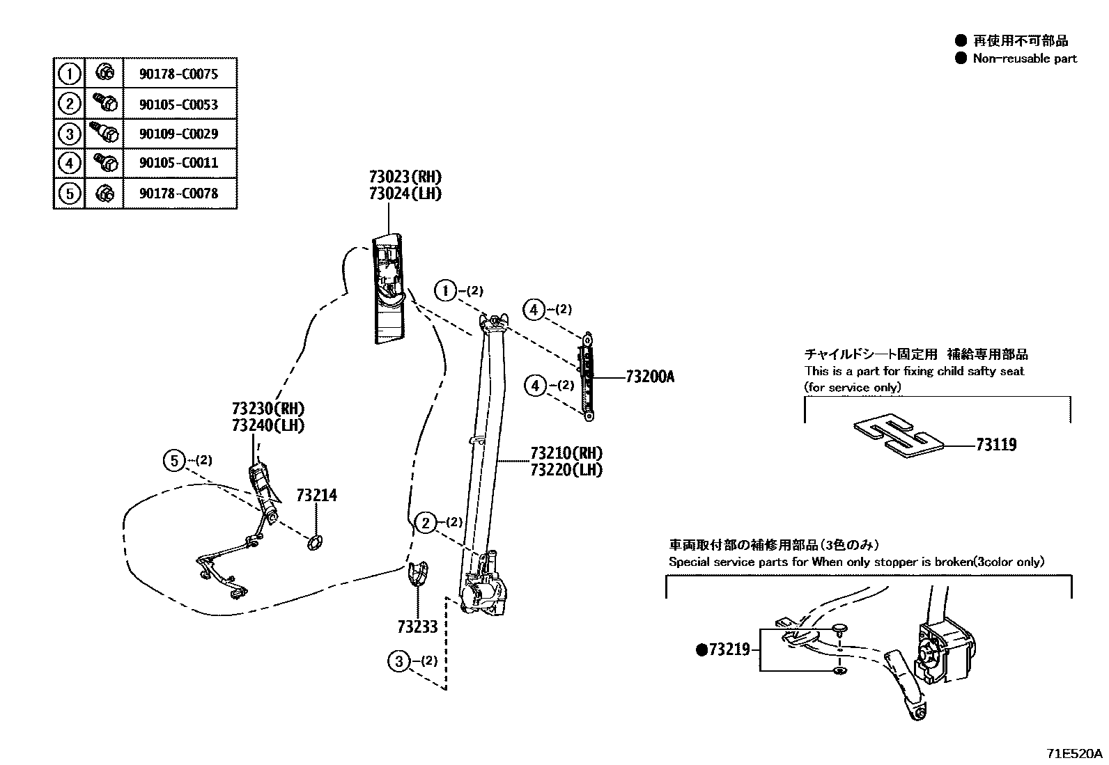 Parts diagram