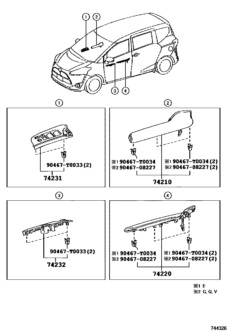 Parts diagram