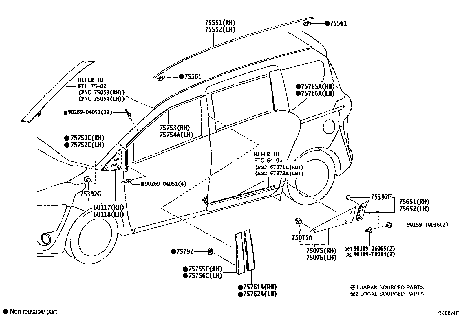 Parts diagram