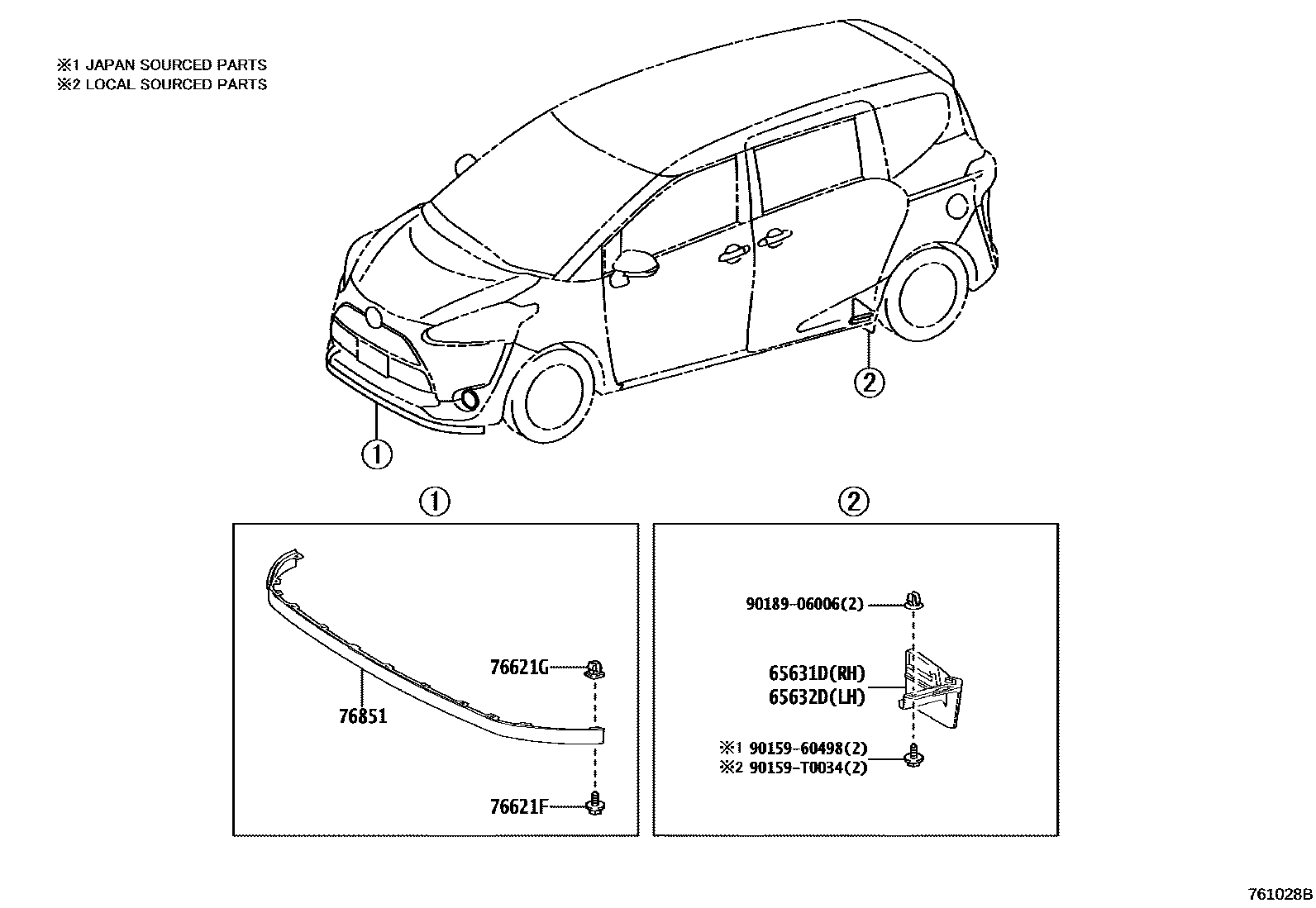 Parts diagram