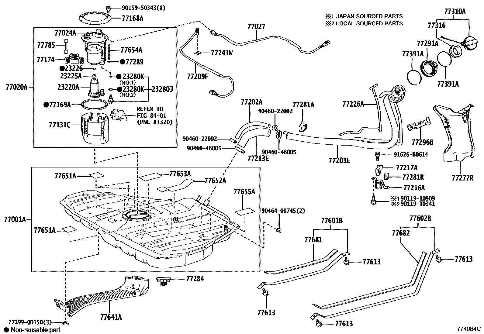 Parts diagram