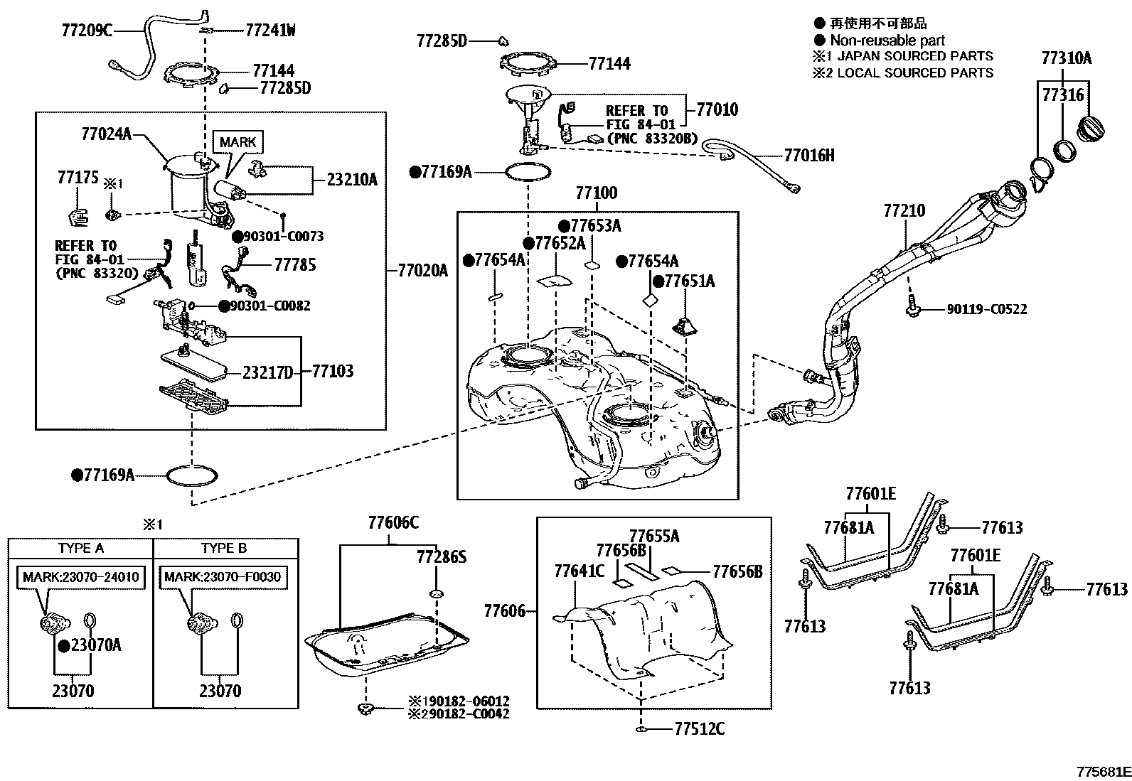 Parts diagram
