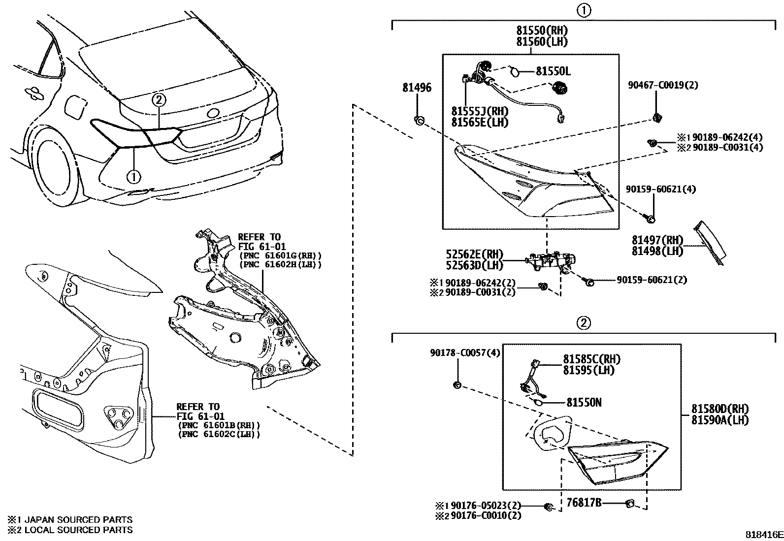 Parts diagram