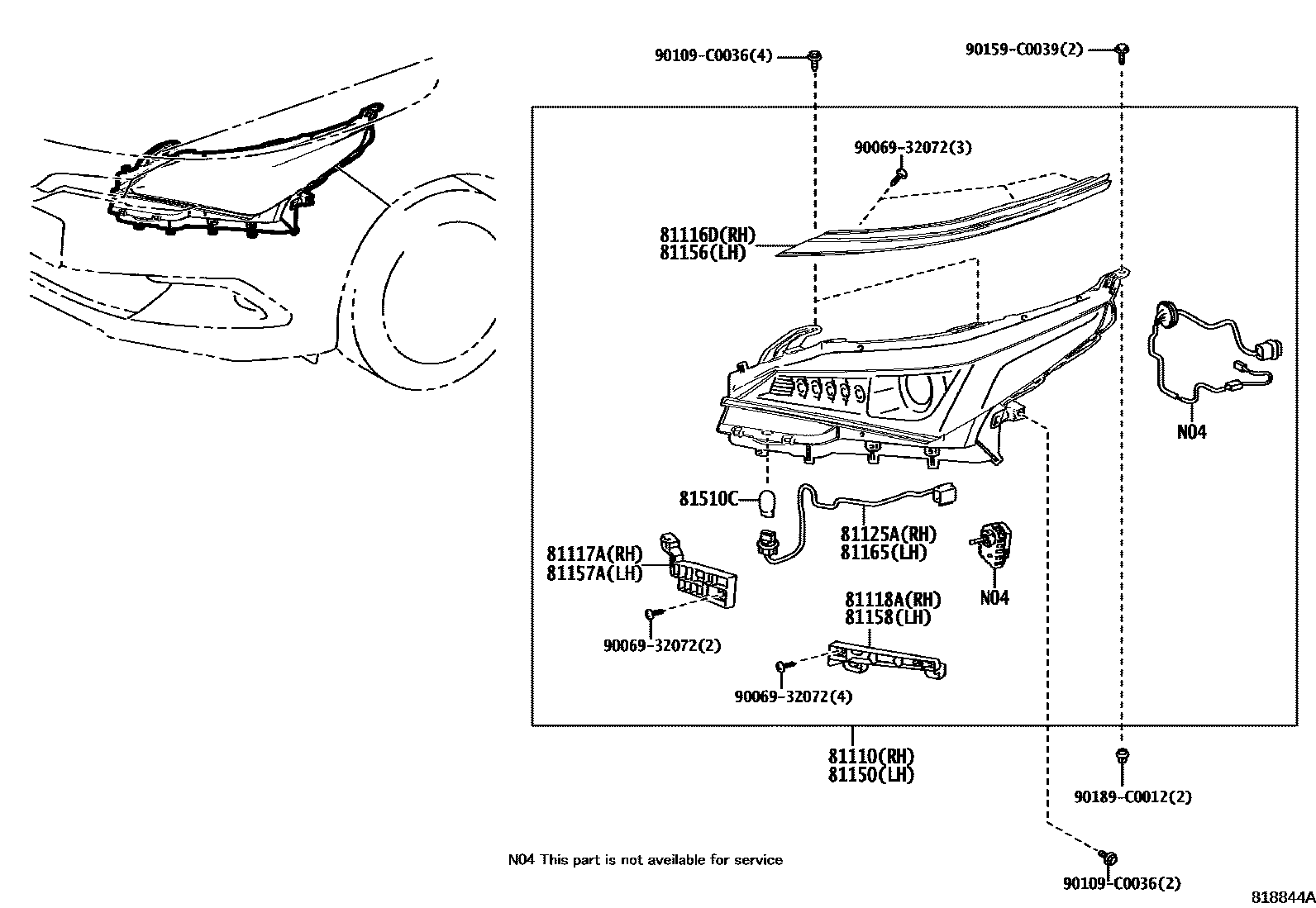 Parts diagram