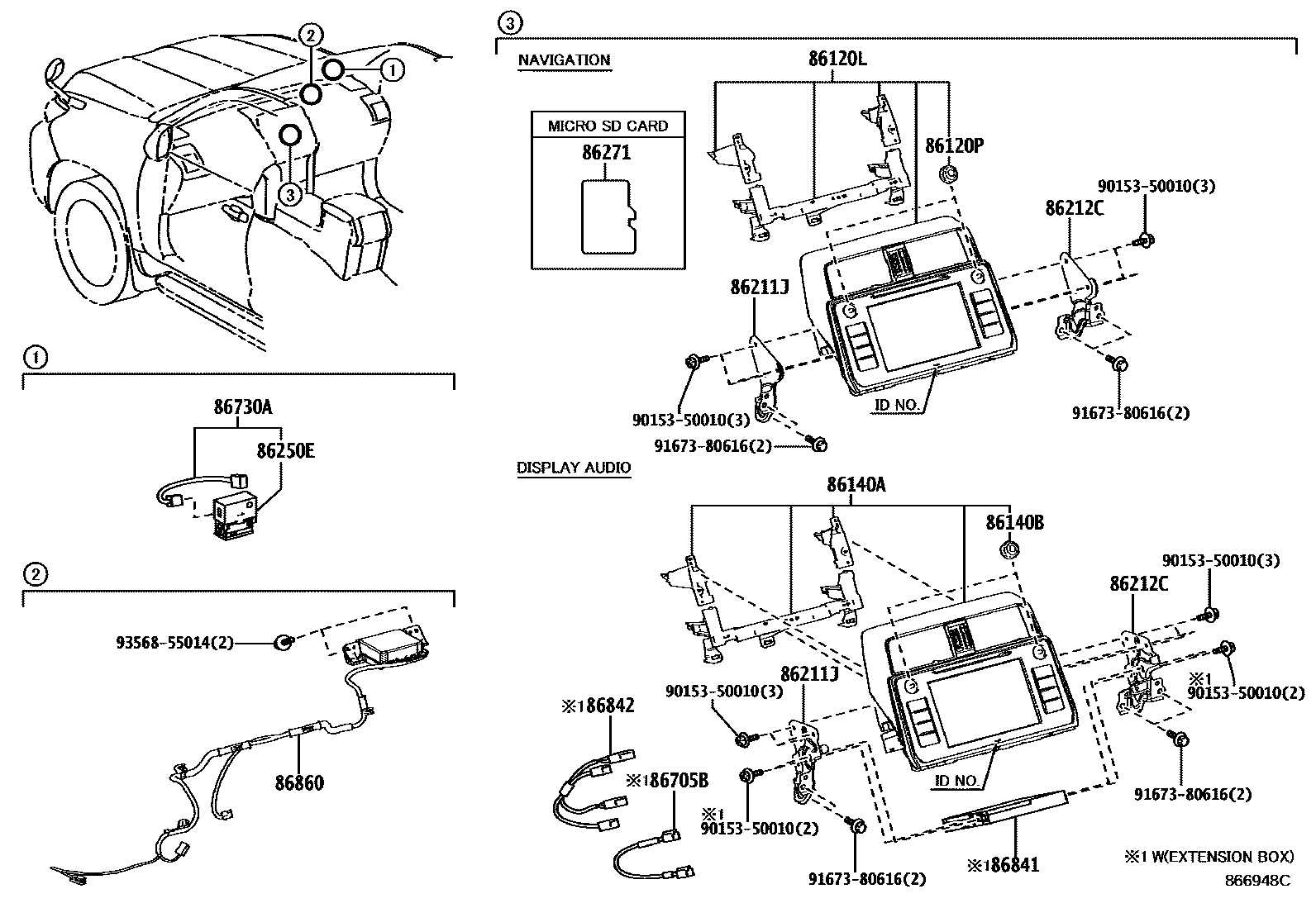 Parts diagram