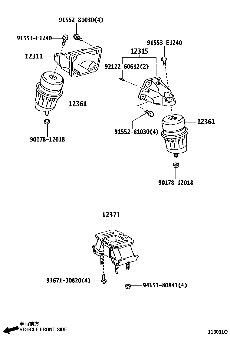 Parts diagram