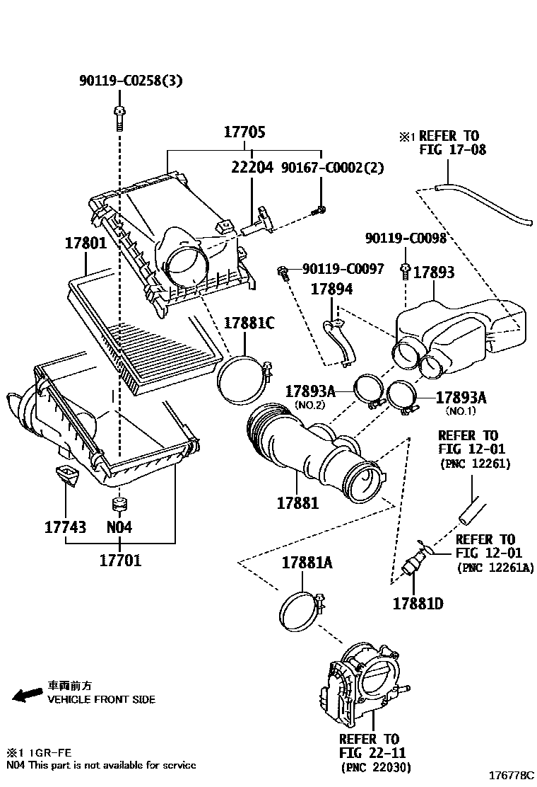 Parts diagram