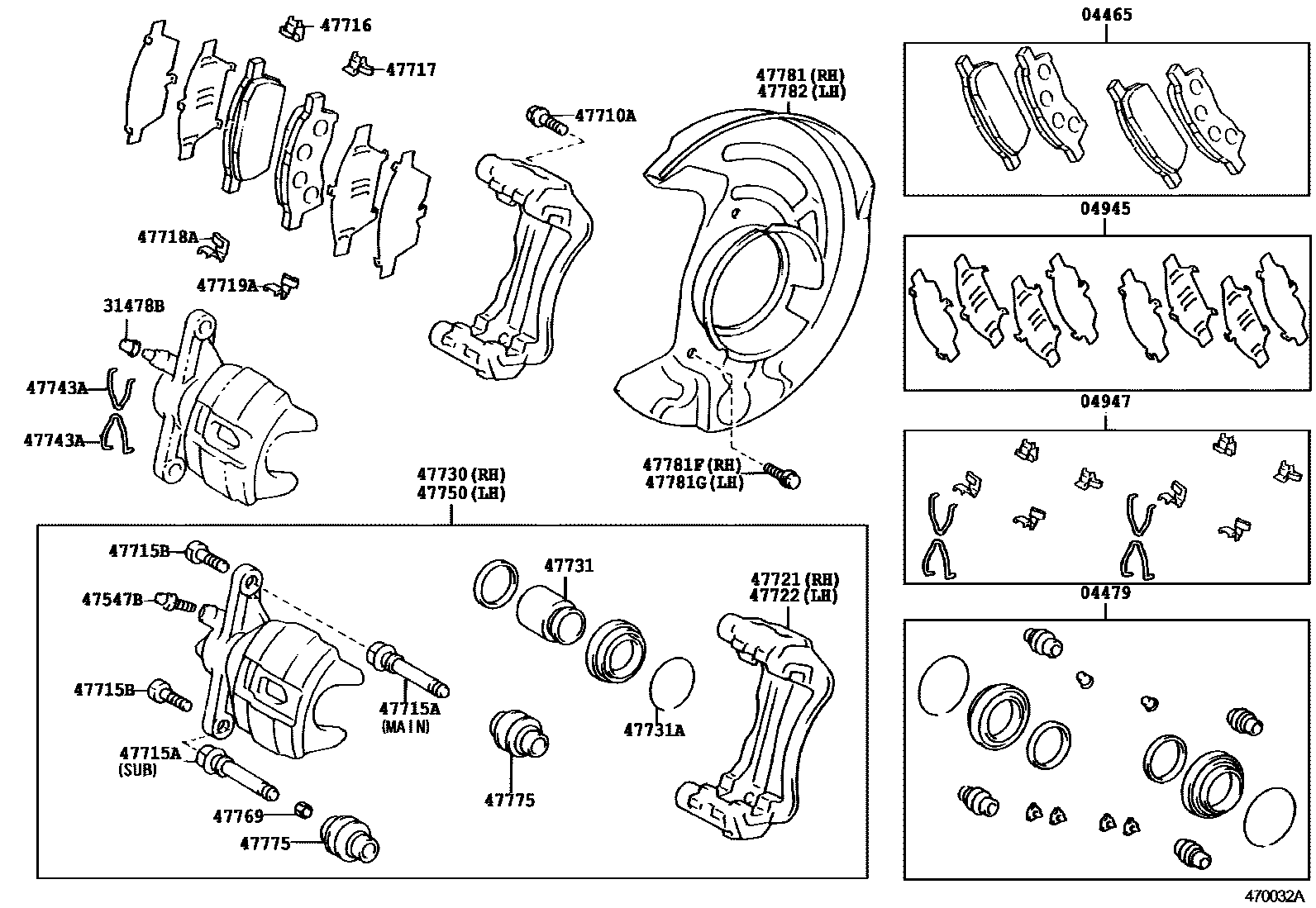 Parts diagram
