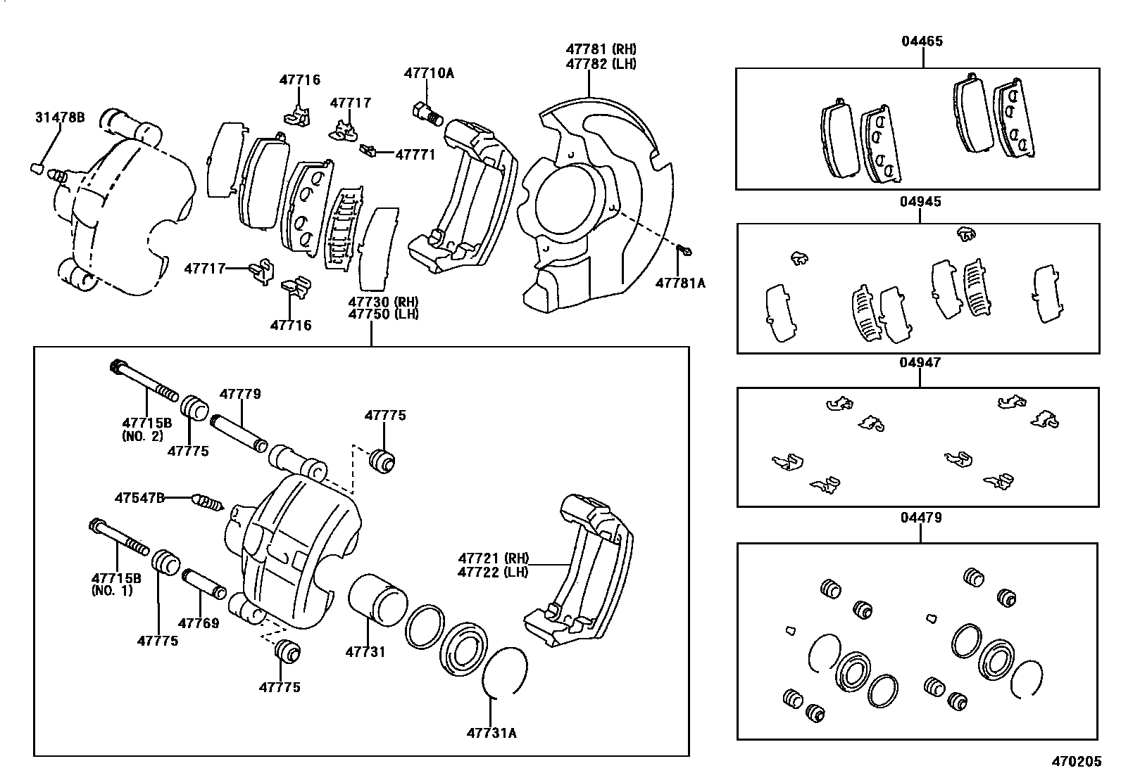 Parts diagram