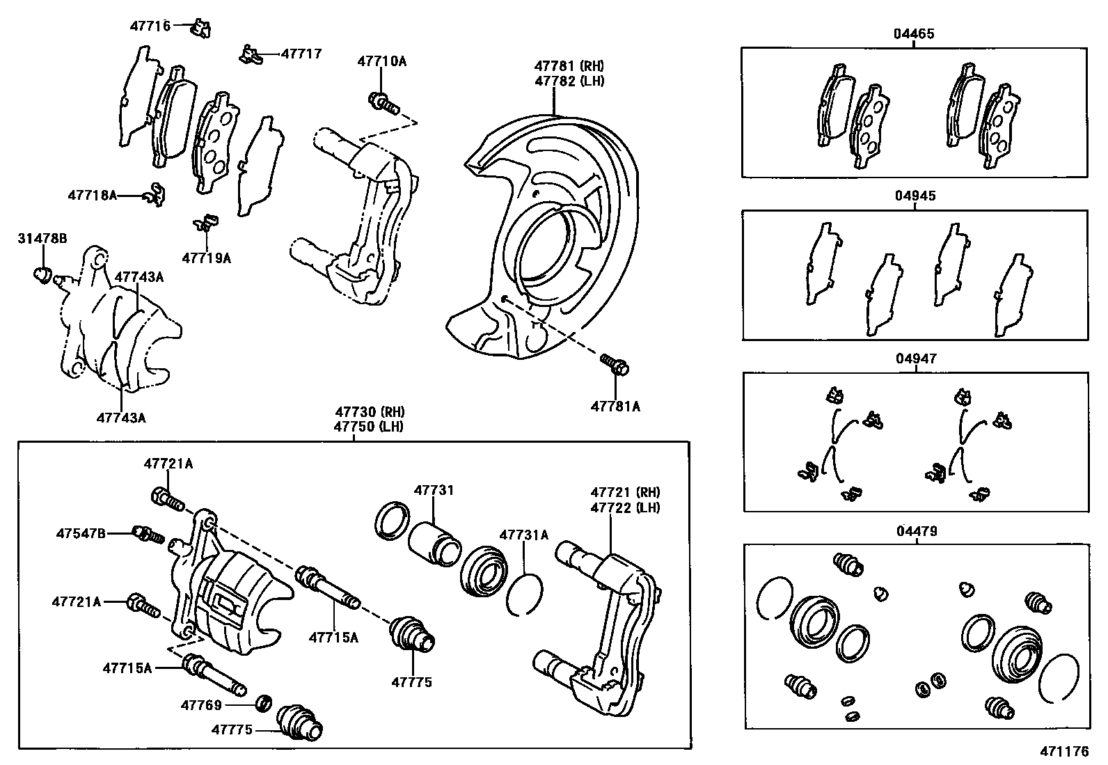 Parts diagram