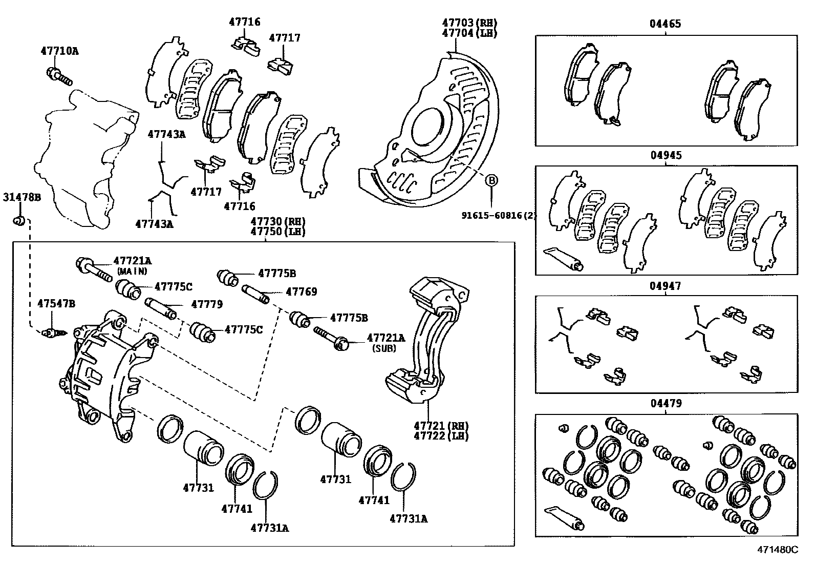 Parts diagram
