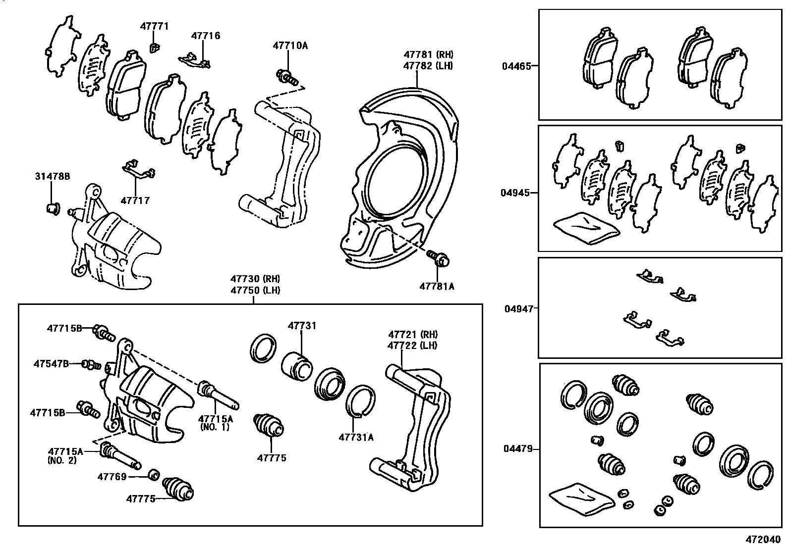 Parts diagram
