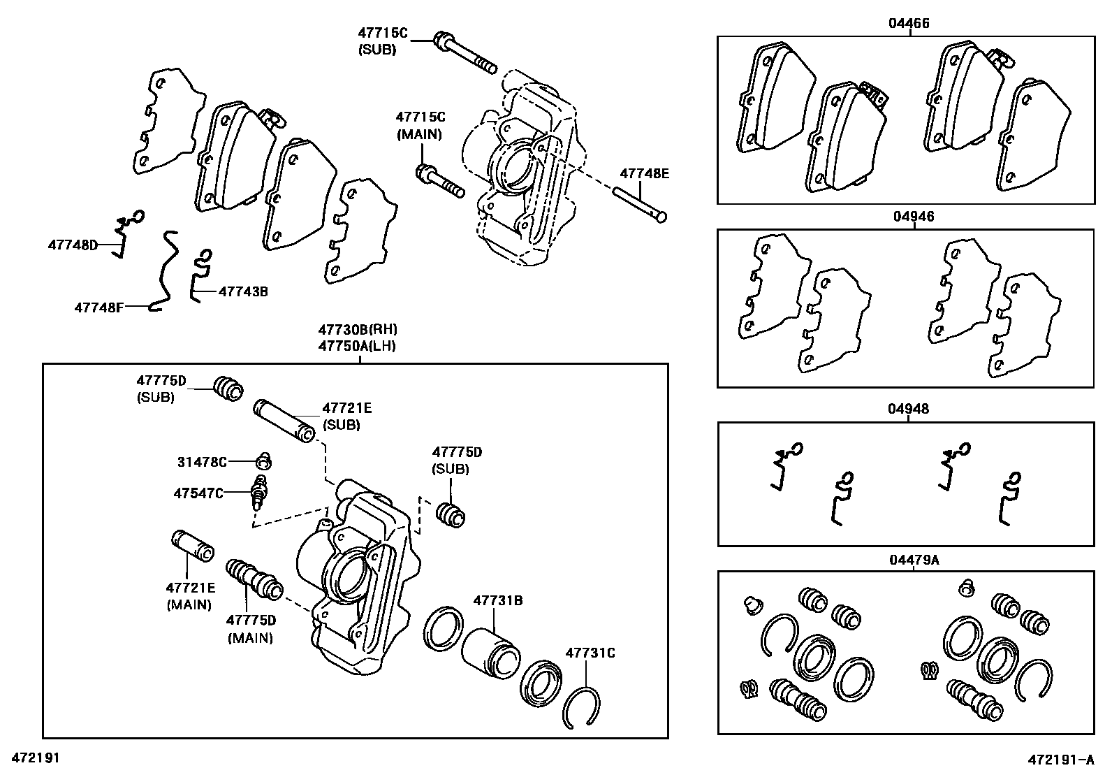 Parts diagram