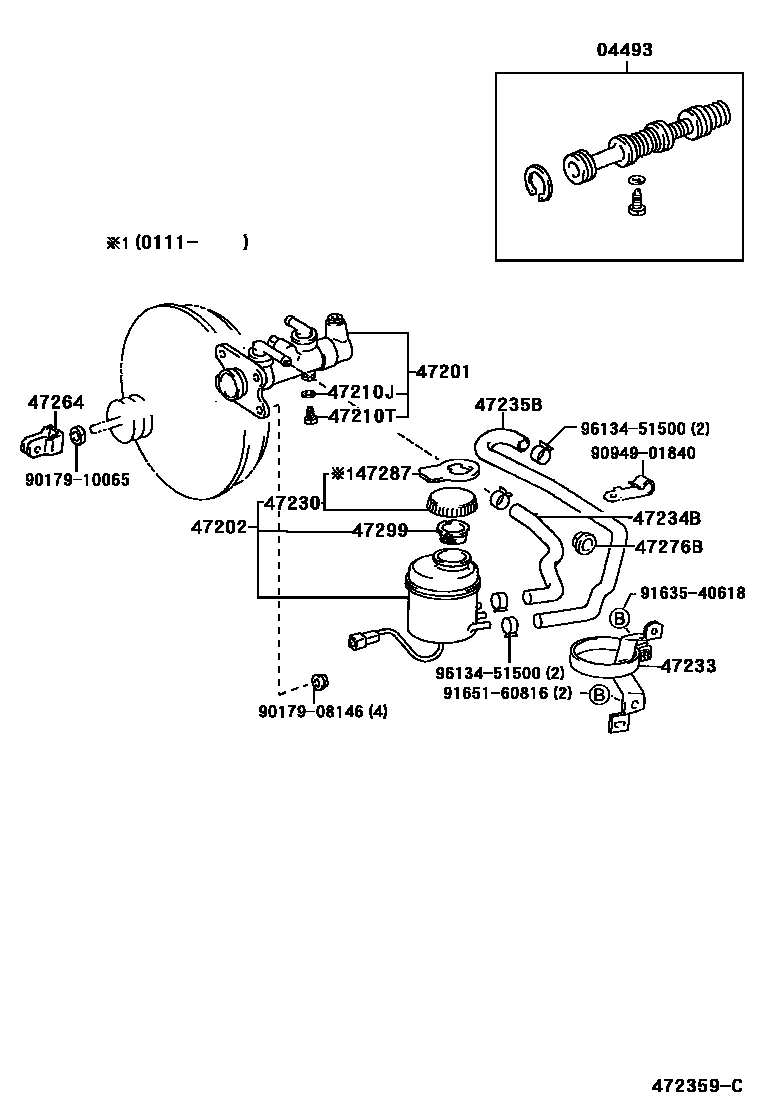 Parts diagram