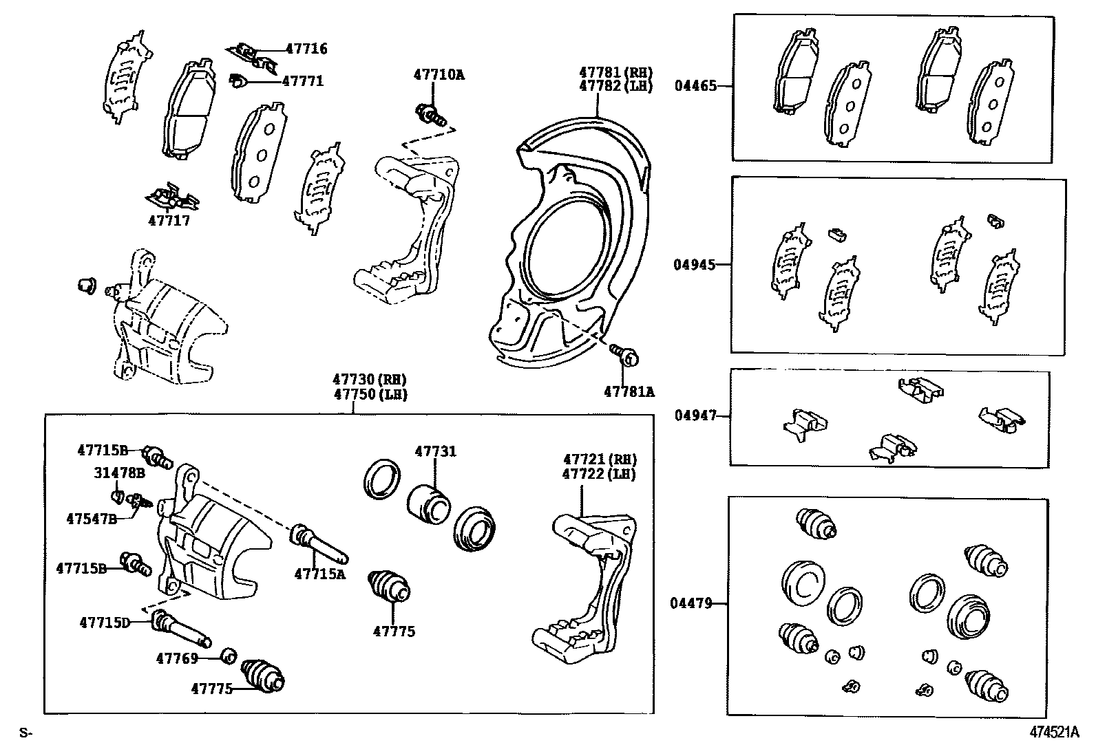 Parts diagram