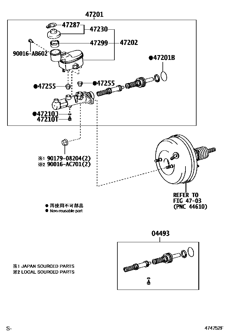 Parts diagram