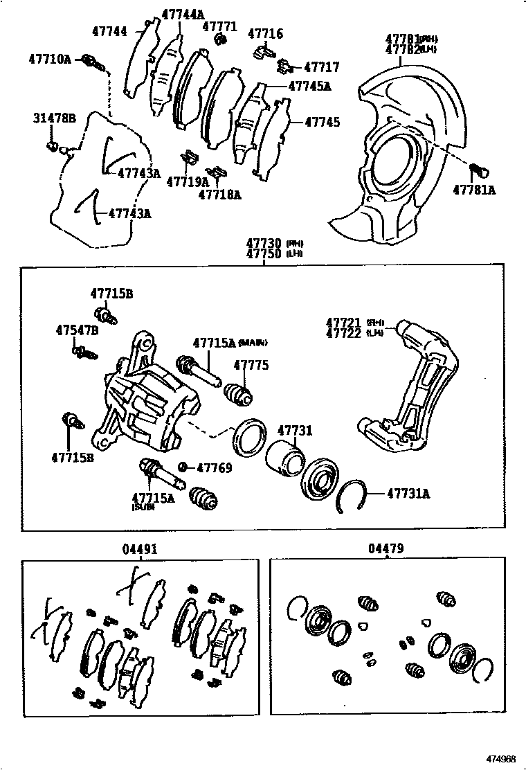 Parts diagram