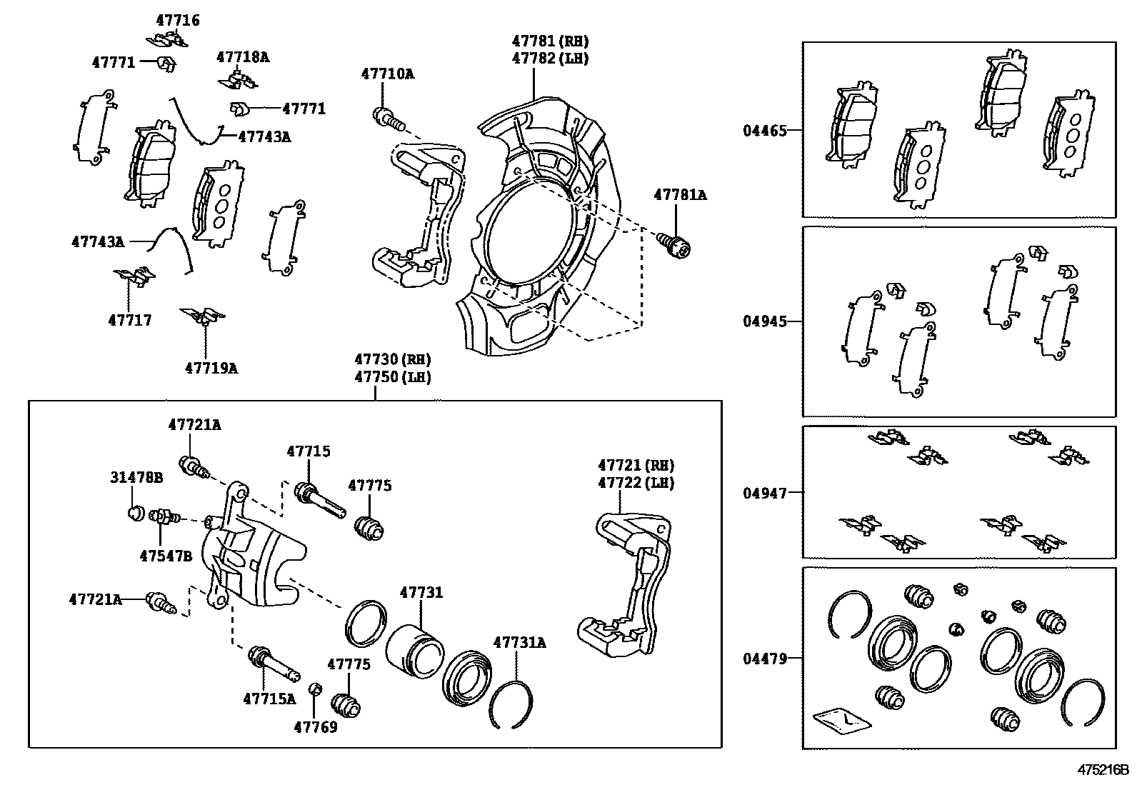 Parts diagram