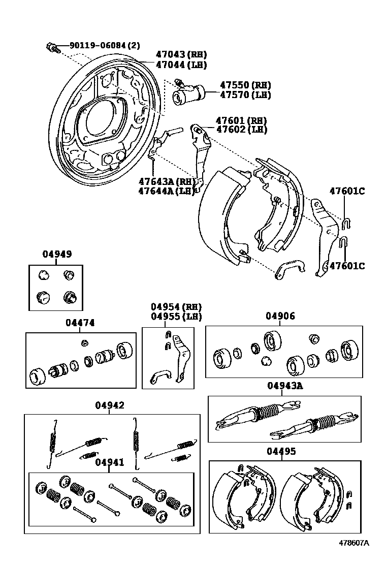 Parts diagram