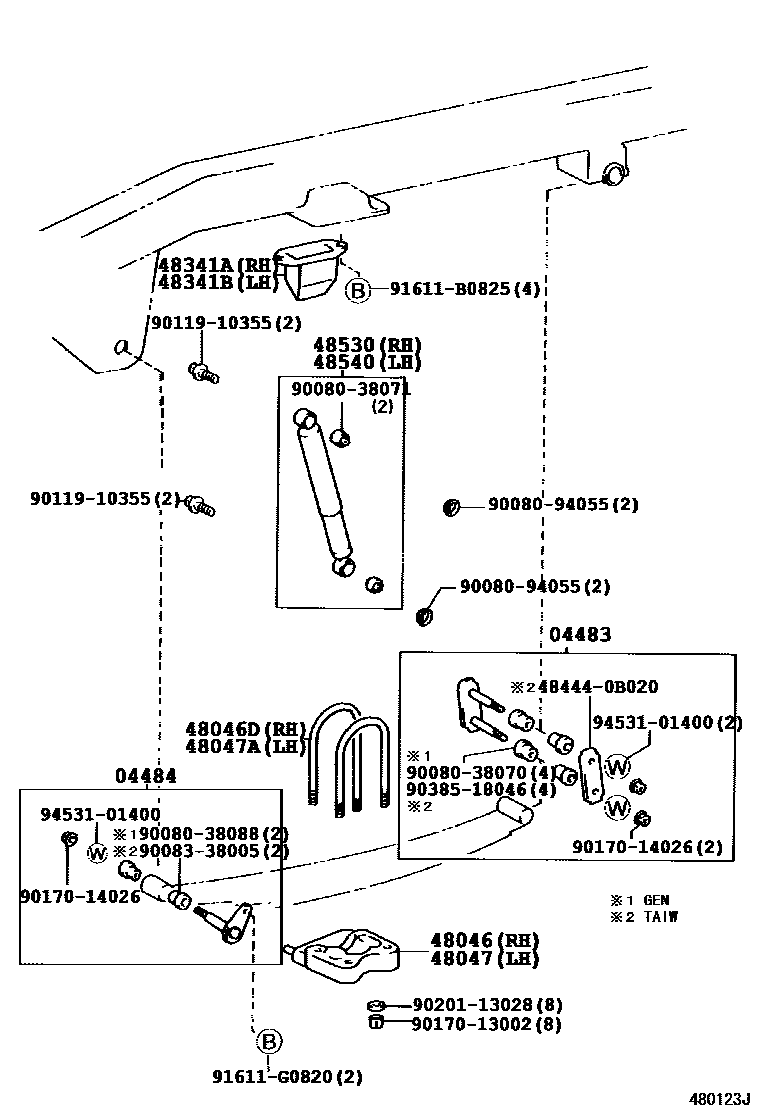 Parts diagram
