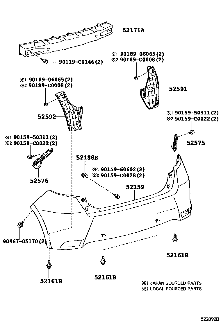 Parts diagram