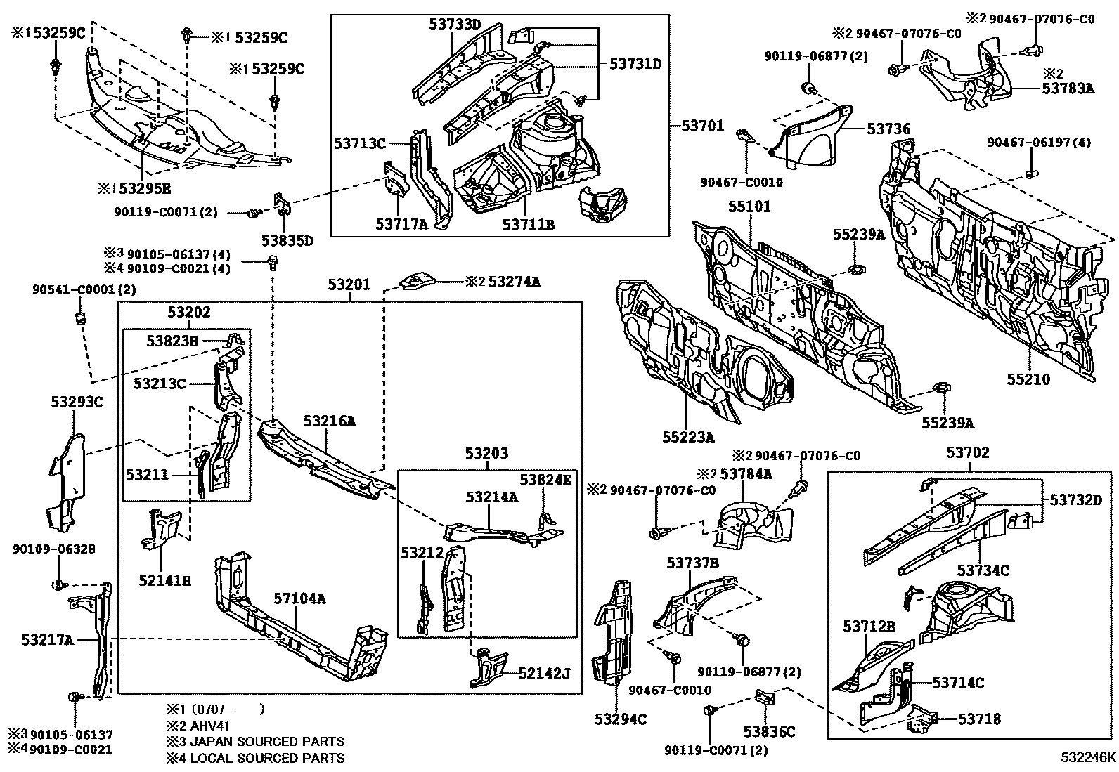 Parts diagram
