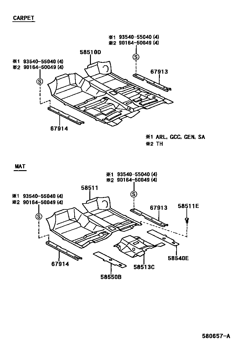 Parts diagram