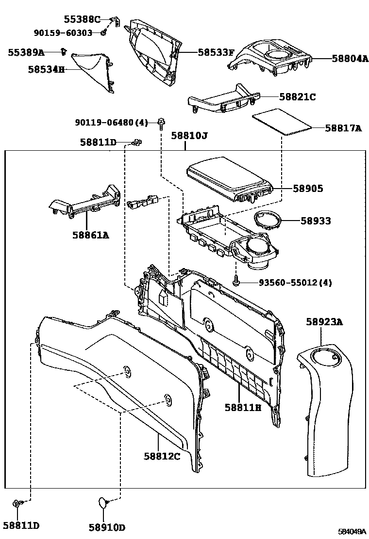 Parts diagram