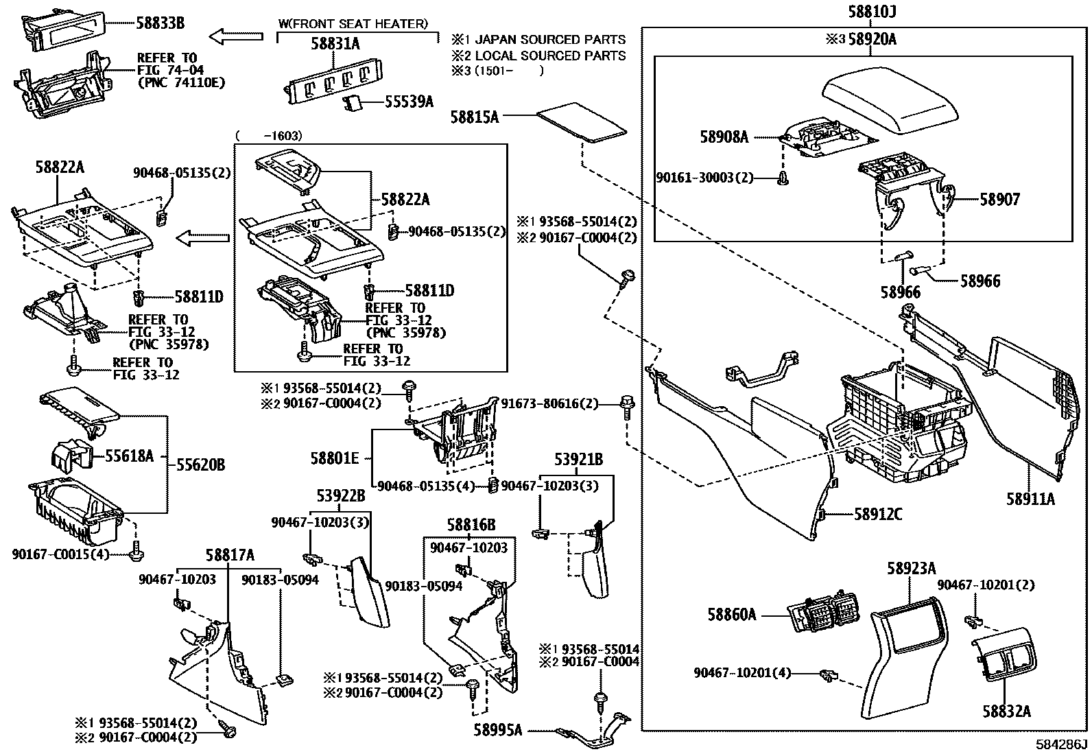 Parts diagram