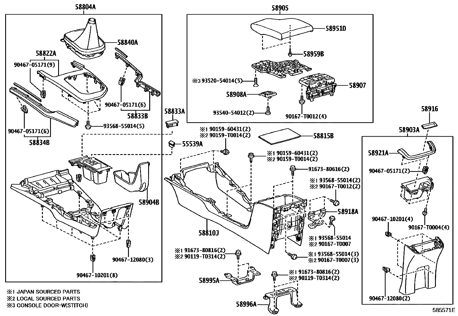 Parts diagram