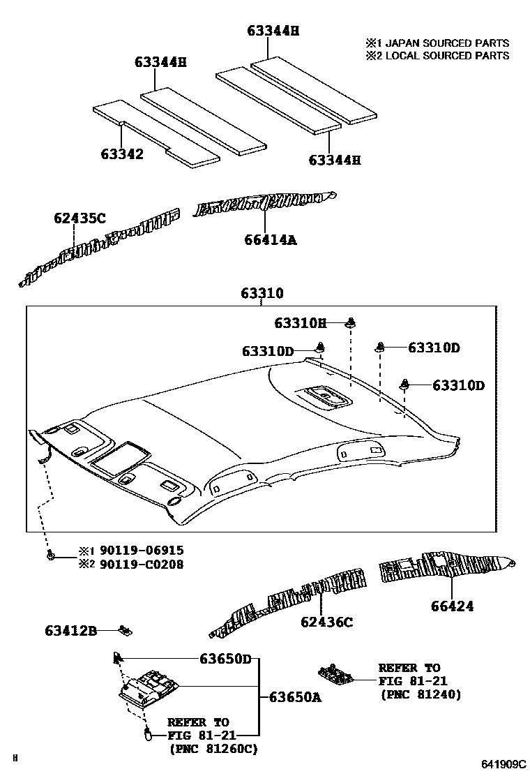 Parts diagram