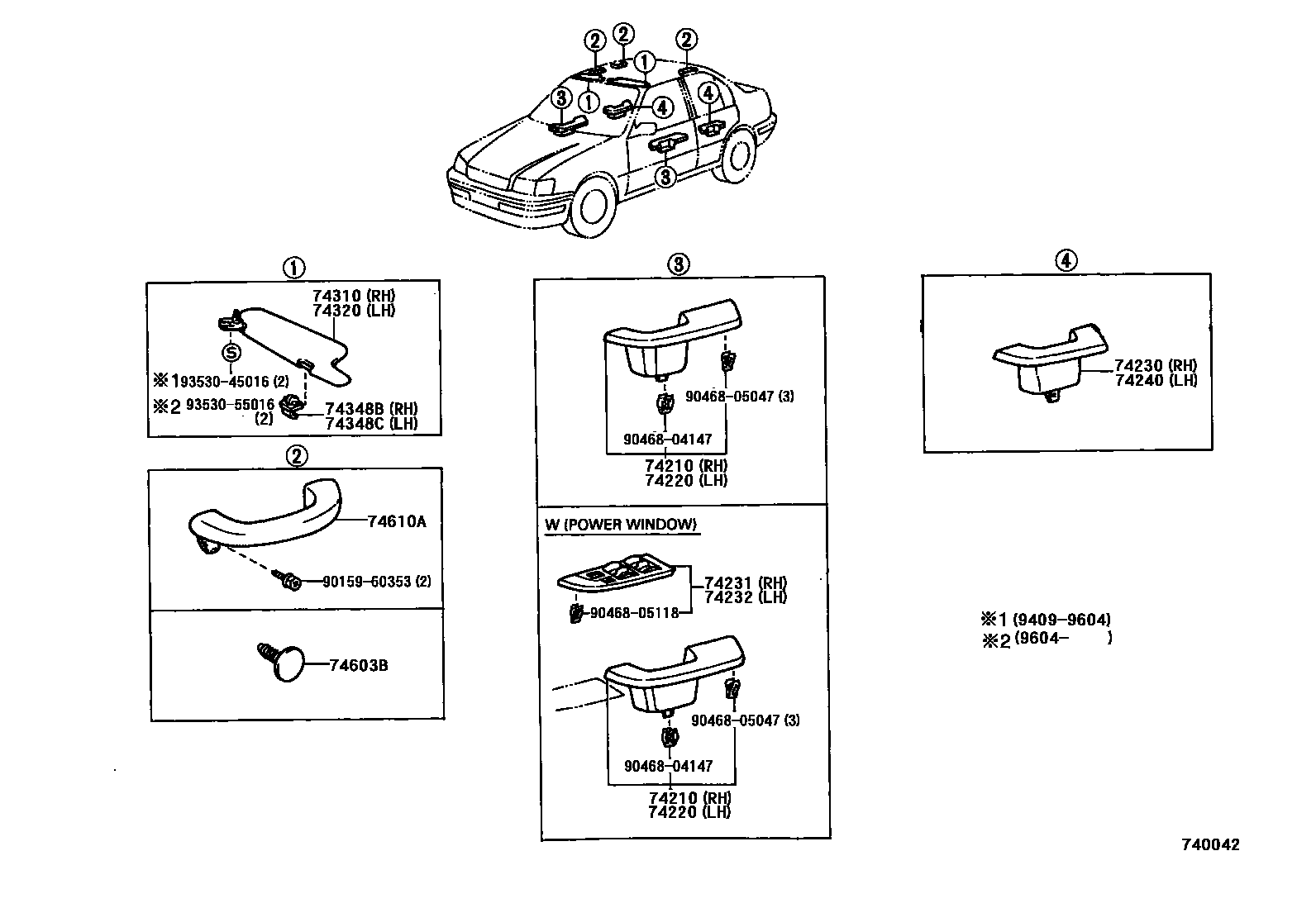 Parts diagram