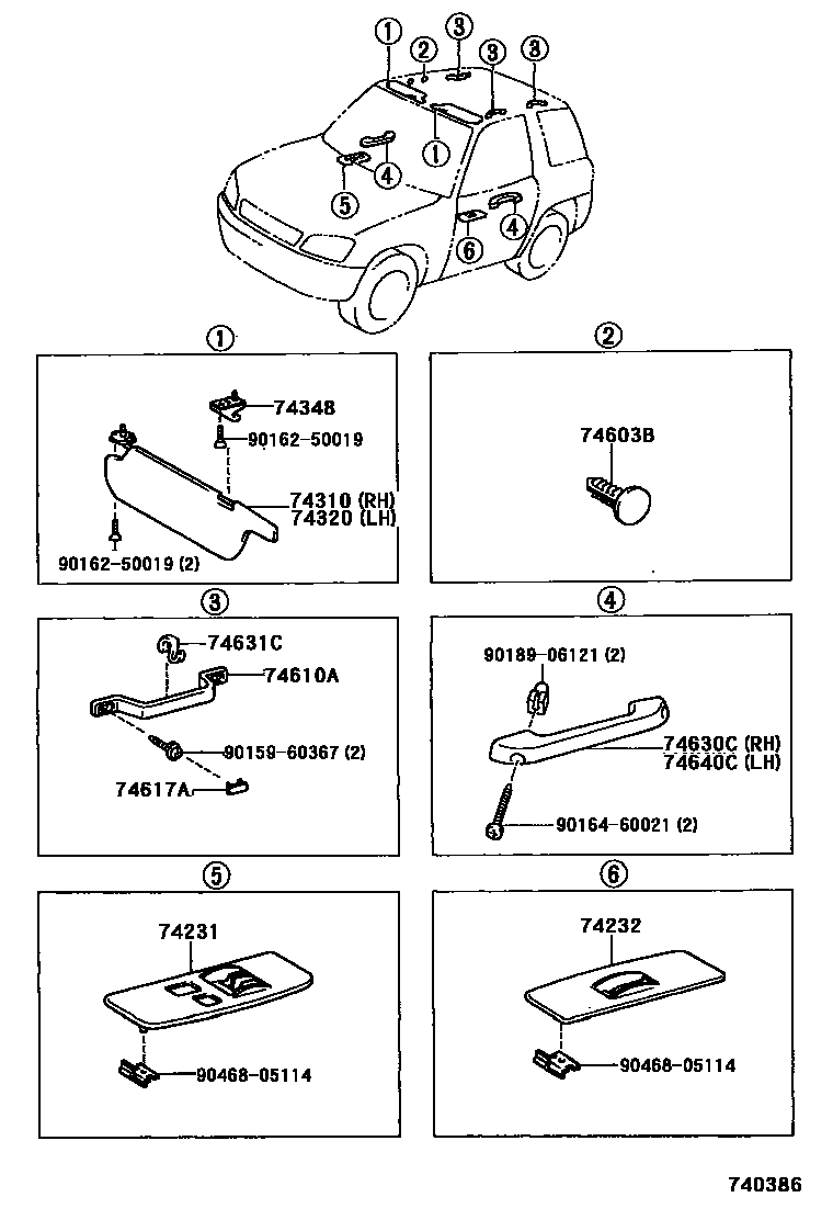 Parts diagram