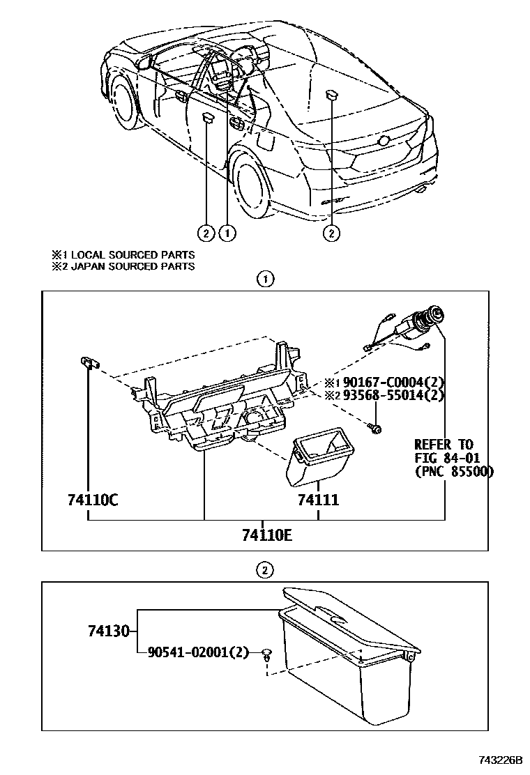Parts diagram