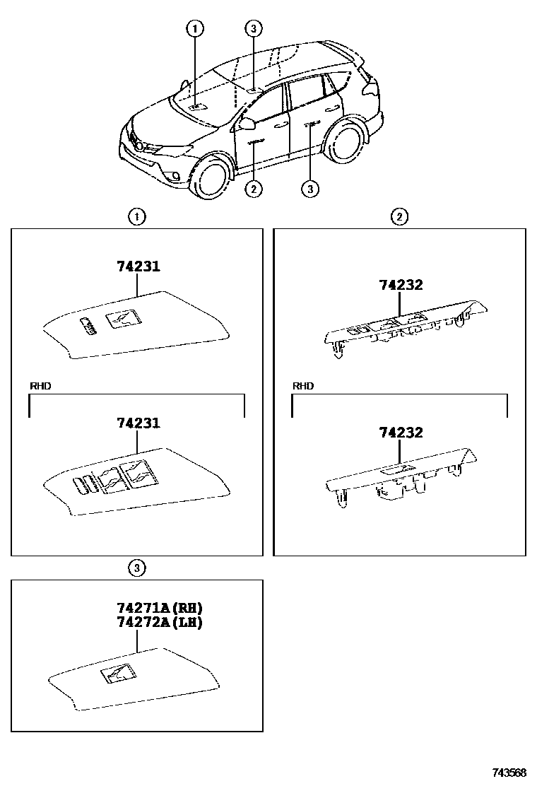 Parts diagram