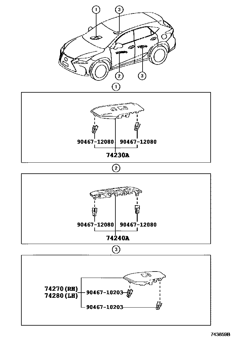 Parts diagram