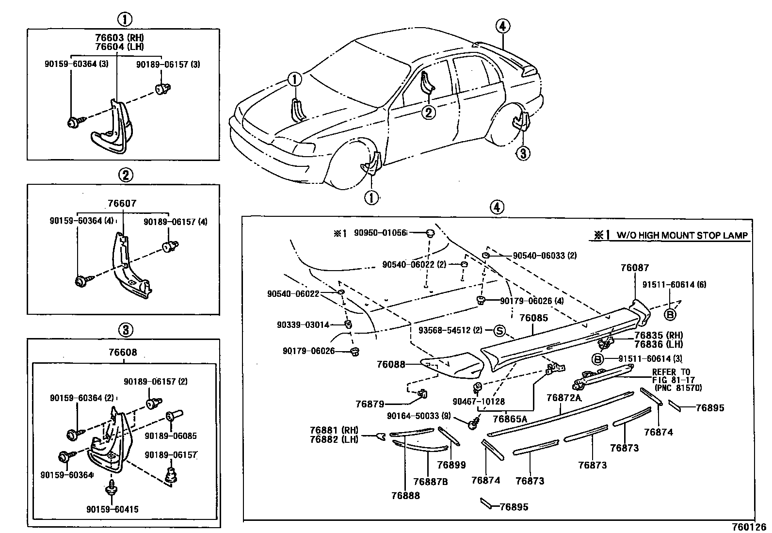 Parts diagram